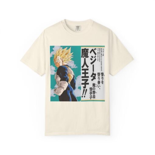 Regular Tee [Front Print] – DBZ – Vegeta - Image 2