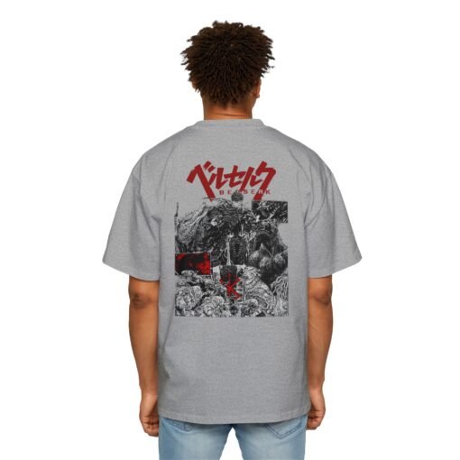 Oversized Tee [Back Print] – Berserk – War - Image 8