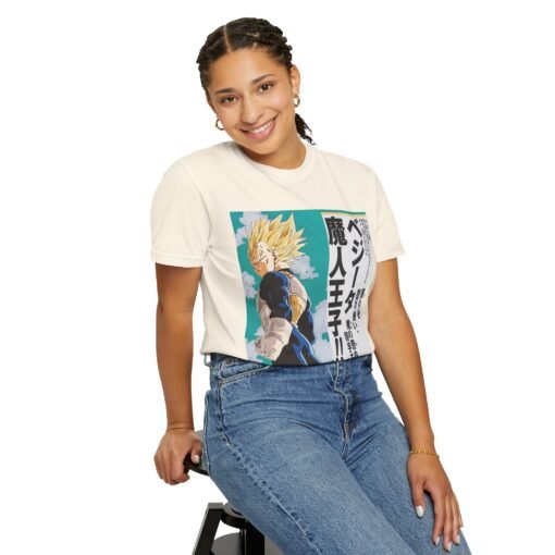 Regular Tee [Front Print] – DBZ – Vegeta - Image 4