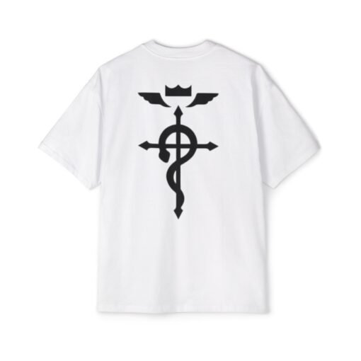 Oversized Tee [Back Print] – FMA - Flamel - Image 3