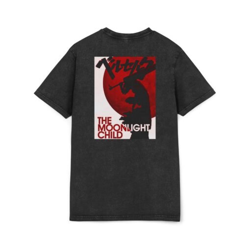 Washed Tee [Back Print] – Berserk – Moonlight Child - Image 2