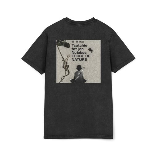 Washed Tee [Back Print] – Samurai Champloo – Nujabes - Image 4