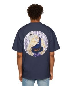 Oversized Tee [Back Print] - Street Fighter - Gouken