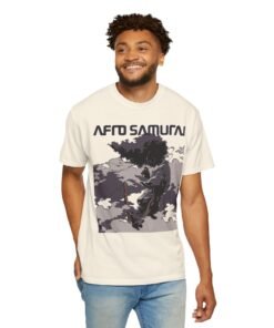 Regular Tee [Front Print] – Afro Samurai – Mist