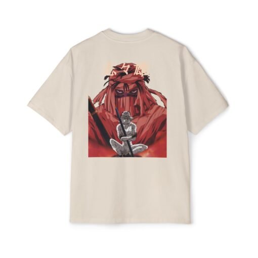 Oversized Tee [Back Print] – Kenshin – Shishio - Image 5