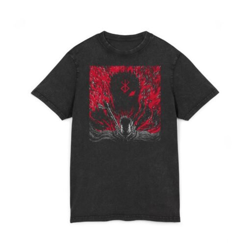 Washed Tee [Front Print] – Berserk – Inner Fire - Image 2