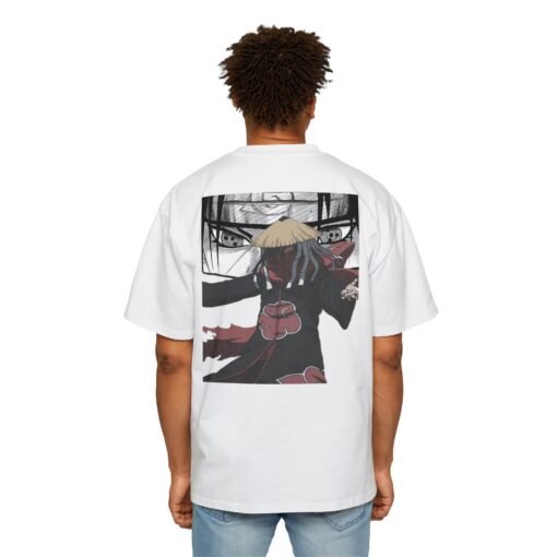 Oversized Tee [Back Print] – Naruto – Itachi - Image 4