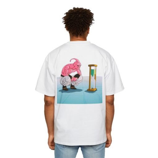 Oversized Tee [Back Print] – DBZ – Buu - Image 4