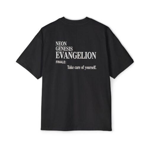 Oversized Tee [Back Print] – Evangelion – Finale Episode - Image 2