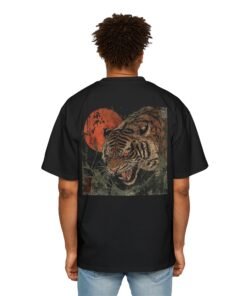 Oversized Tee [Back Print] – Tiger Moon