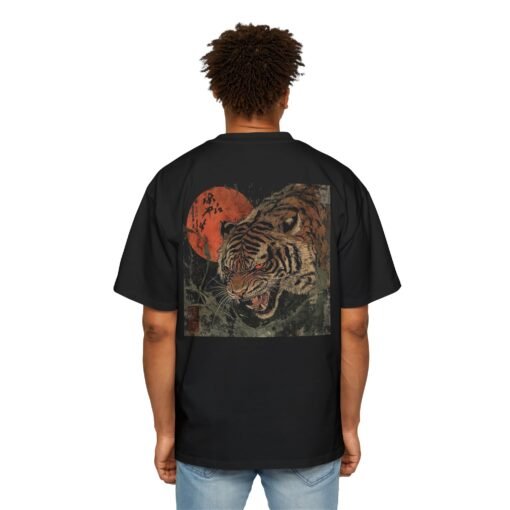 Oversized Tee [Back Print] – Tiger Moon