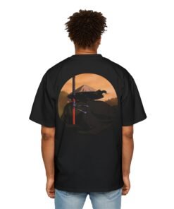 Oversized Tee [Back Print] – Ninja Scroll - Jubei Kibagami