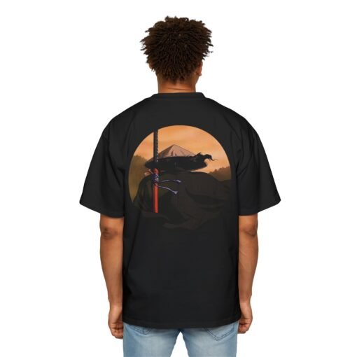 Oversized Tee [Back Print] – Ninja Scroll - Jubei Kibagami