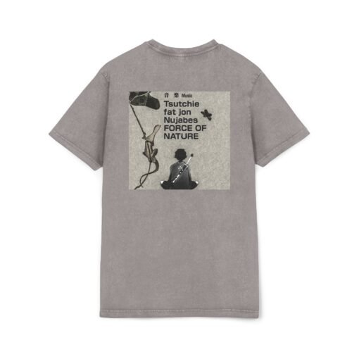 Washed Tee [Back Print] – Samurai Champloo – Nujabes - Image 7