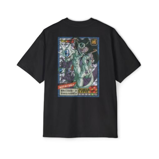 Oversized Tee [Back Print] – DBZ – Frieza - Image 5