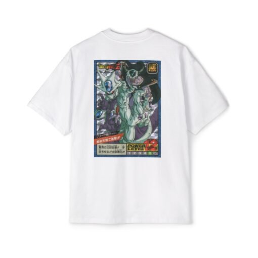 Oversized Tee [Back Print] – DBZ – Frieza - Image 3