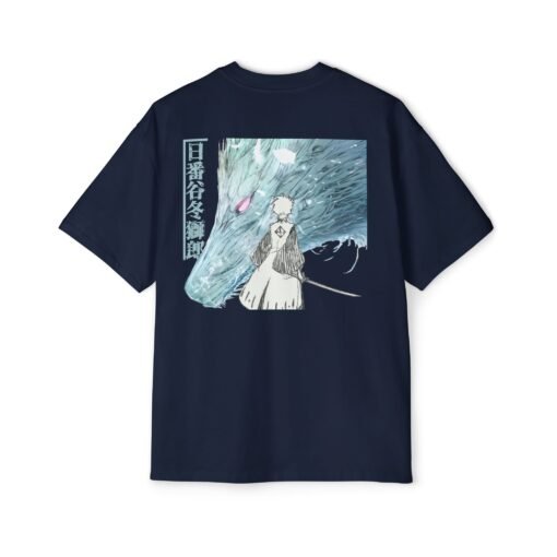Oversized Tee [Back Print] - Bleach - Hitsugaya - Image 7