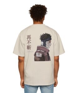 Oversized Tee [Back Print] – Naruto – Zabuza