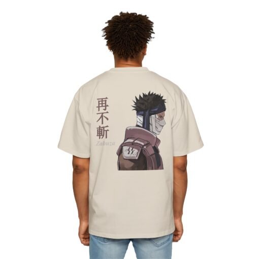Oversized Tee [Back Print] – Naruto – Zabuza