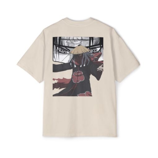 Oversized Tee [Back Print] – Naruto – Itachi - Image 5