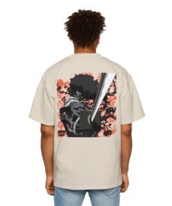 Oversized Tee [Back Print] – Afro Samurai - Katana