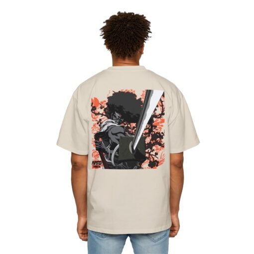 Oversized Tee [Back Print] – Afro Samurai - Katana