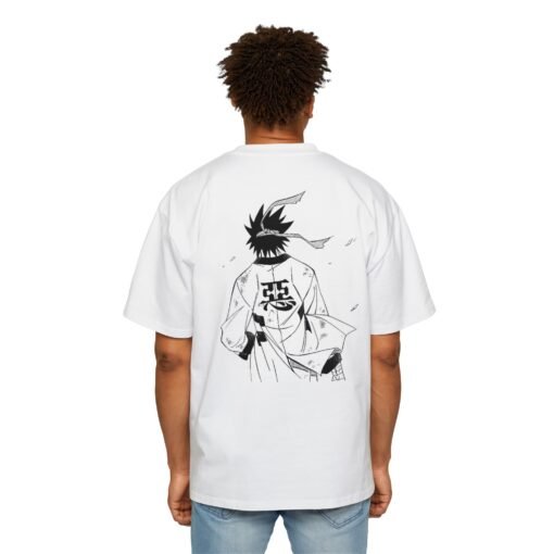 Oversized Tee [Back Print] – Kenshin – Sanosuke