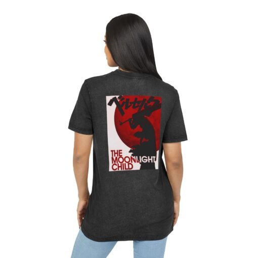 Washed Tee [Back Print] – Berserk – Moonlight Child - Image 3