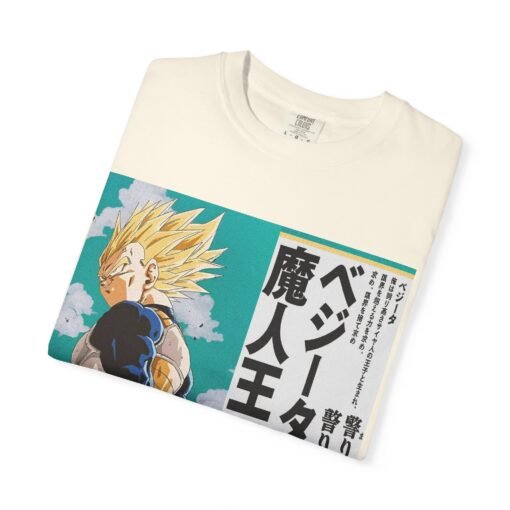 Regular Tee [Front Print] – DBZ – Vegeta - Image 3