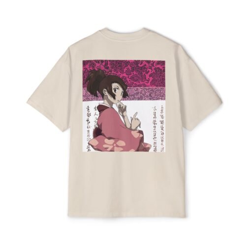 Oversized Tee [Back Print] – Samurai Champloo – Fuu - Image 6