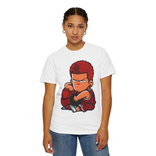 Regular Tee [Front Print] – Slam Dunk – Sakuragi - Image 4