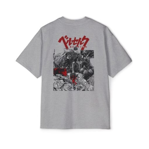 Oversized Tee [Back Print] – Berserk – War - Image 7