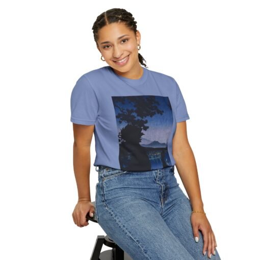 Regular Tee [Front Print] – Samurai Champloo – Midnight Blue - Image 4