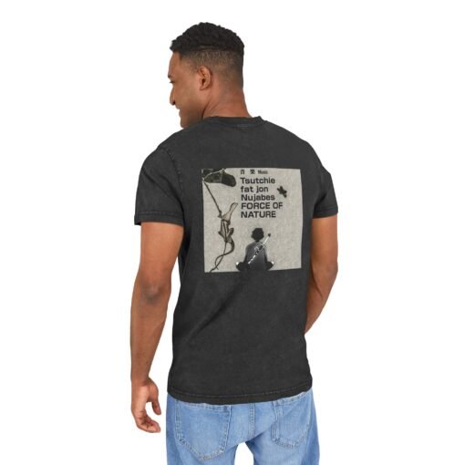 Washed Tee [Back Print] – Samurai Champloo – Nujabes - Image 6