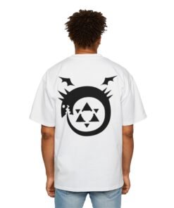 Oversized Tee [Back Print] – FMA - Ouroboros