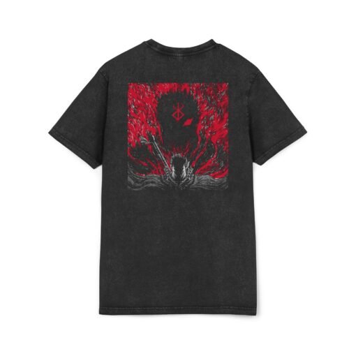 Washed Tee [Back Print] – Berserk – Inner Fire - Image 2