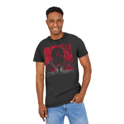 Washed Tee [Front Print] – Berserk – Inner Fire - Image 3