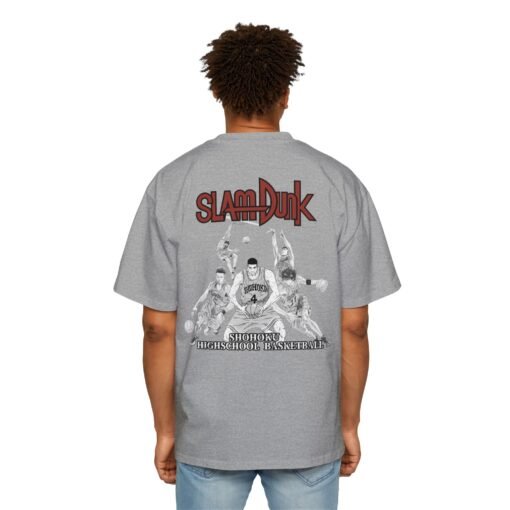 Oversized Tee [Back Print] – Slam Dunk – Shohoku - Image 8