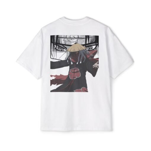 Oversized Tee [Back Print] – Naruto – Itachi - Image 3