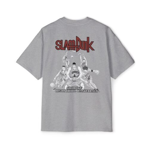 Oversized Tee [Back Print] – Slam Dunk – Shohoku - Image 7