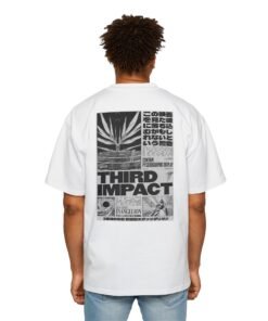 Oversized Tee [Back Print] – Evangelion – Third Impact