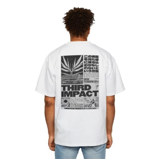 Oversized Tee [Back Print] – Evangelion – Third Impact