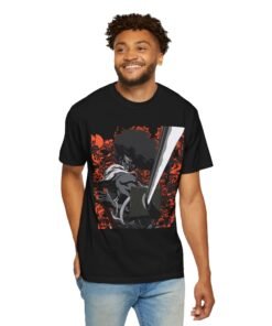 Regular Tee [Front Print] – Afro Samurai – Katana