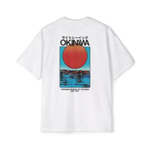 Oversized Tee [Back Print] – Okinawa - Image 3