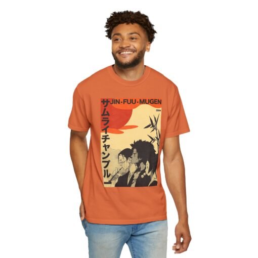 Regular Tee [Front Print] – Samurai Champloo - Summer - Image 4