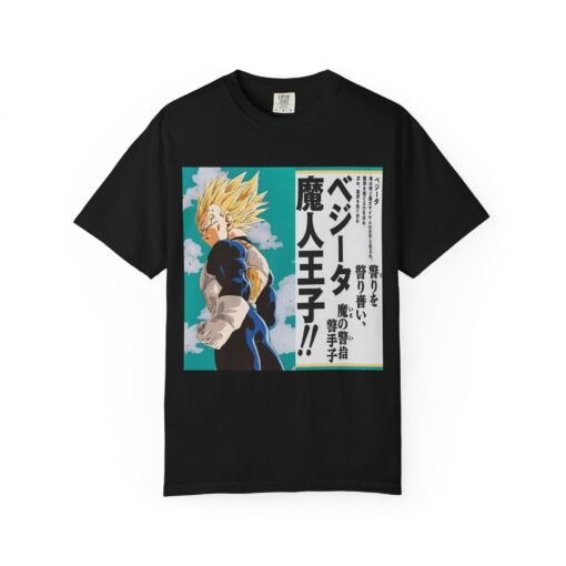 Regular Tee [Front Print] – DBZ – Vegeta - Image 13