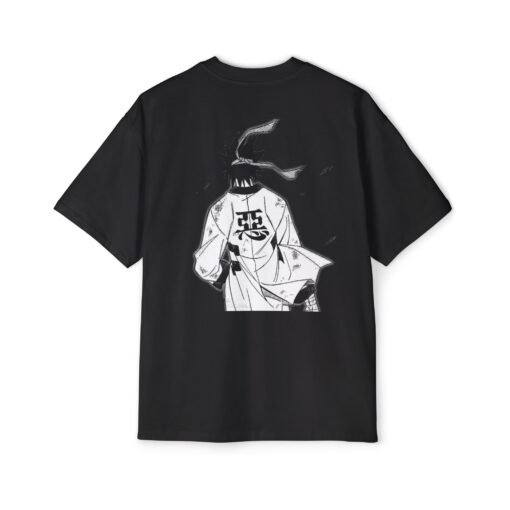 Oversized Tee [Back Print] – Kenshin – Sanosuke - Image 3