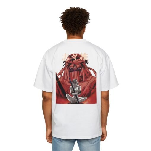 Oversized Tee [Back Print] – Kenshin – Shishio - Image 4