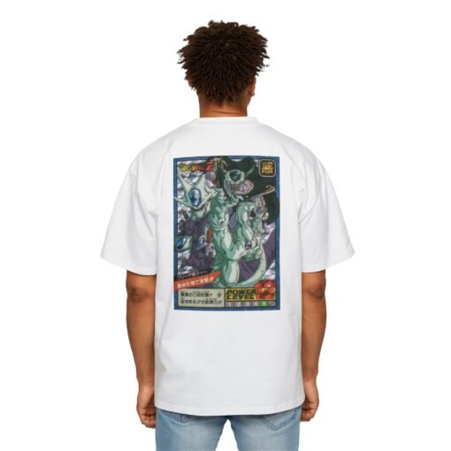 Oversized Tee [Back Print] – DBZ – Frieza - Image 4