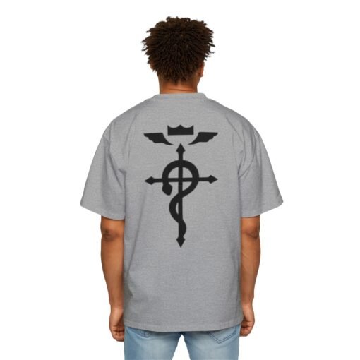 Oversized Tee [Back Print] – FMA - Flamel - Image 6
